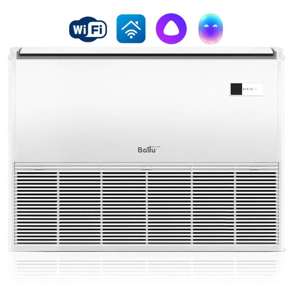 Комплект Ballu BLCI_A_CF-18HN8_V3 инверторной сплит-системы, напольно-потолочного типа