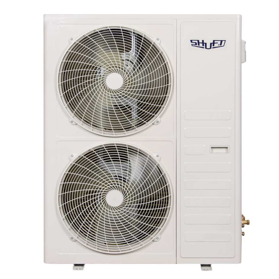 Комплект SHUFT SFLC_C-48HN1_V2_BL полупромышленной сплит-системы, кассетного типа (черная панель)