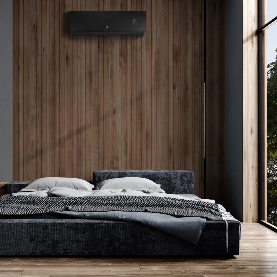 Сплит-система инверторного типа Electrolux Enterprise Super DC EACS/I-12HEN-BLACK/N8_24Y комплект