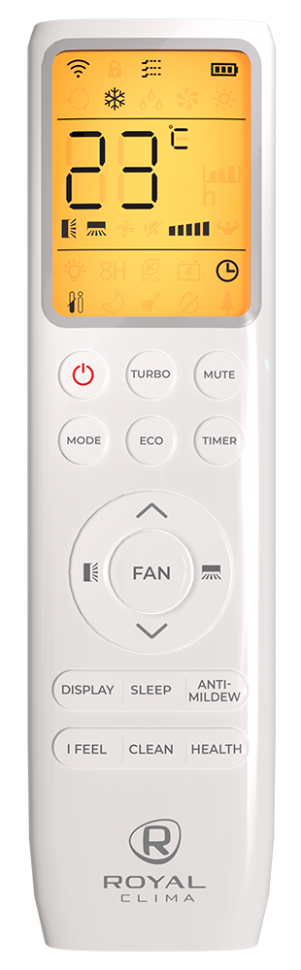 Инверторная сплит-система серии ROYAL SUPREMO BLANCO FULL DC EU Inverter RCI-RSB40HN (комплект)