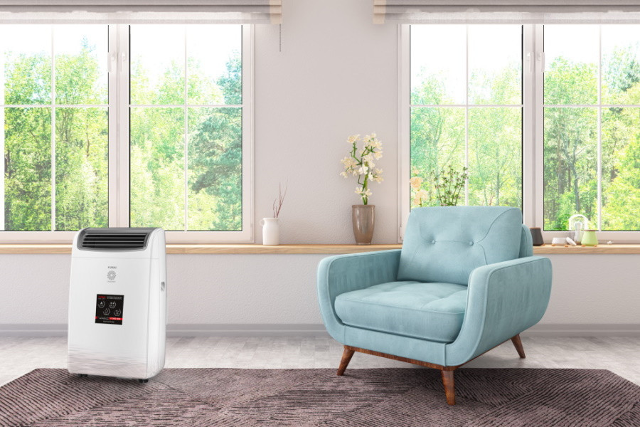 Мобильный кондиционер cерии CAMOMIRU MAC-CM40HPN04