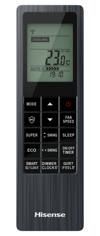 Инверторная сплит-система серии BLACK CRYSTAL SUPER DC Inverter Wi-Fi AS-10UW4RVETG01(B) (комплект)